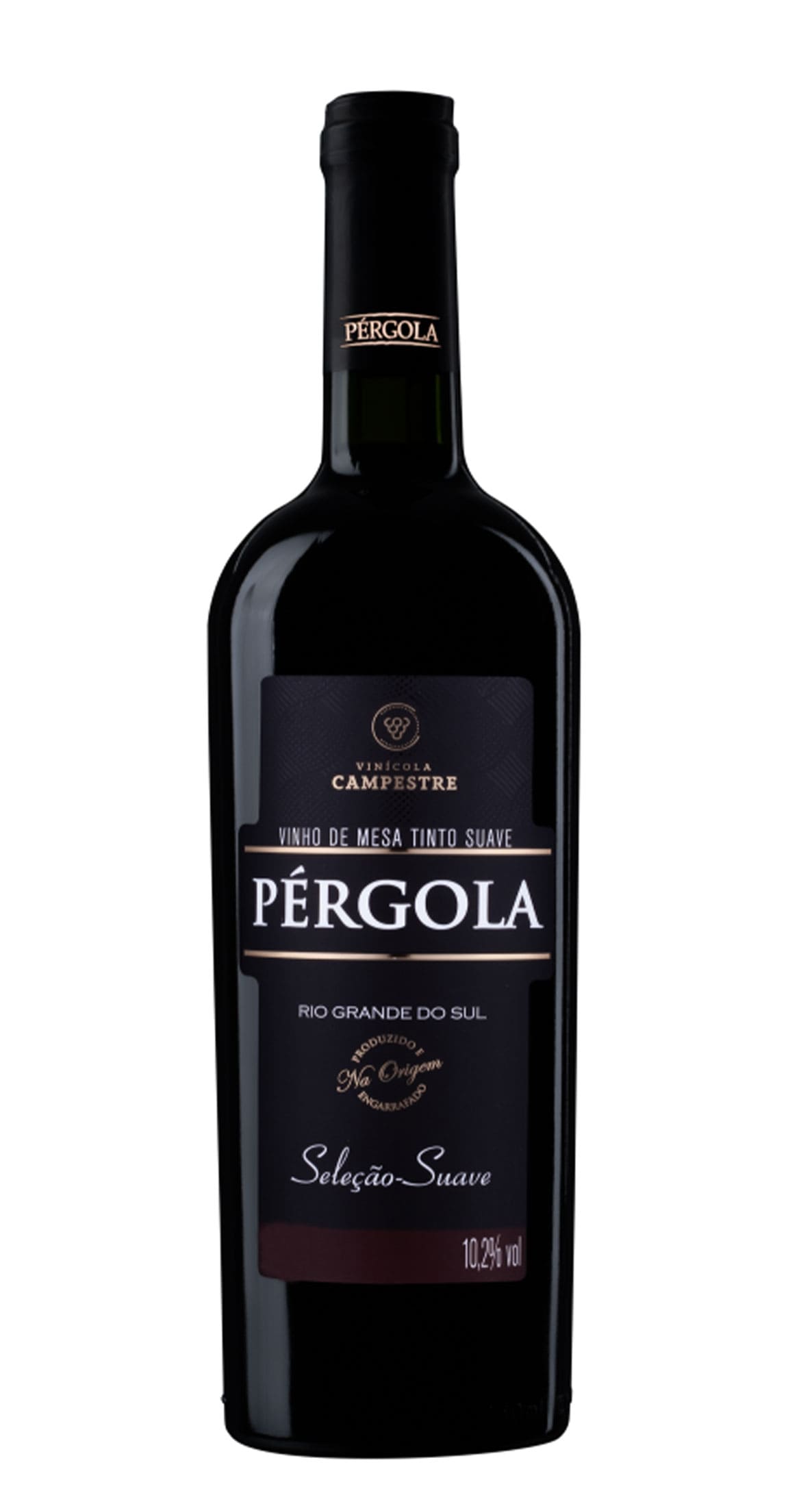 Vinho Tinto Suave Pérgola garrafa vidro 1l