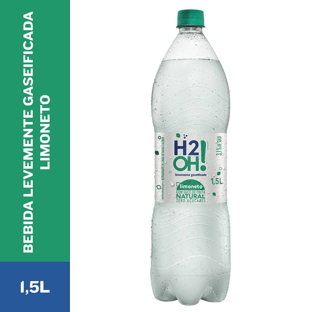 Refrigerante H2O Limoneto 1,5l 