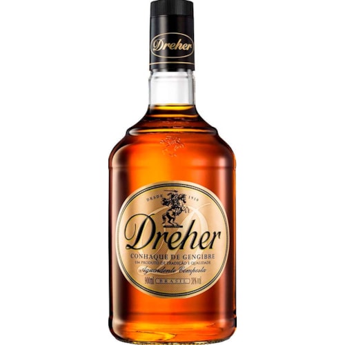 Conhaque Dreaher Garrafa Vidro 900ml