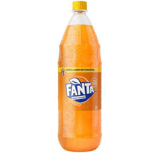 Fanta laranja retornável 2 litros (unid)